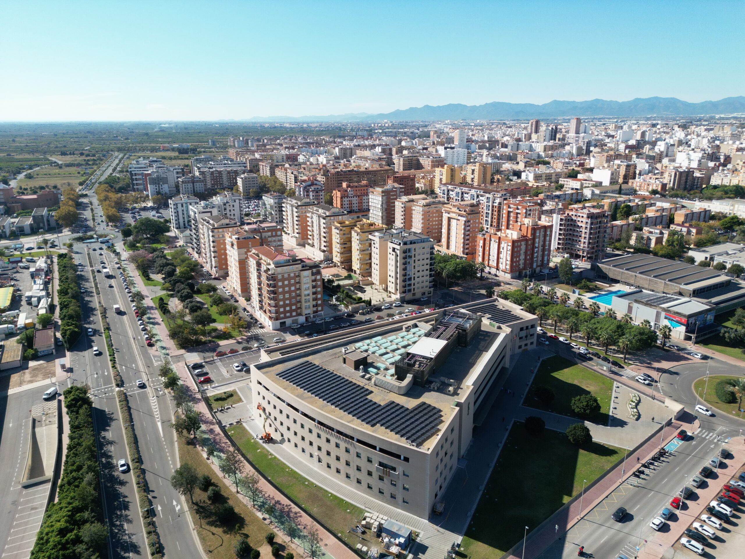 Fotografía aérea con dron en Castellón SKY ARQUITECTOS 